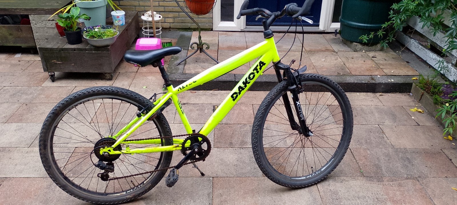 Altec Dakota mountainbike Neon Geel, Gebruikt, Hardtail, Ophalen, Overige merken