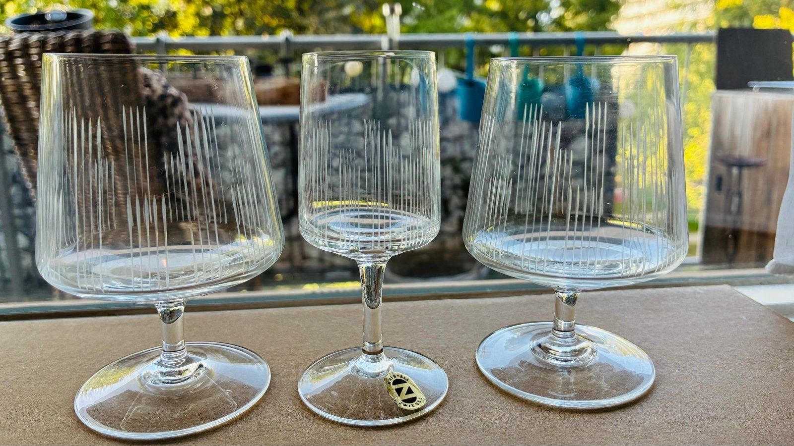 Set van 3 Kristal Zwiesel glazen, Ophalen of Verzenden