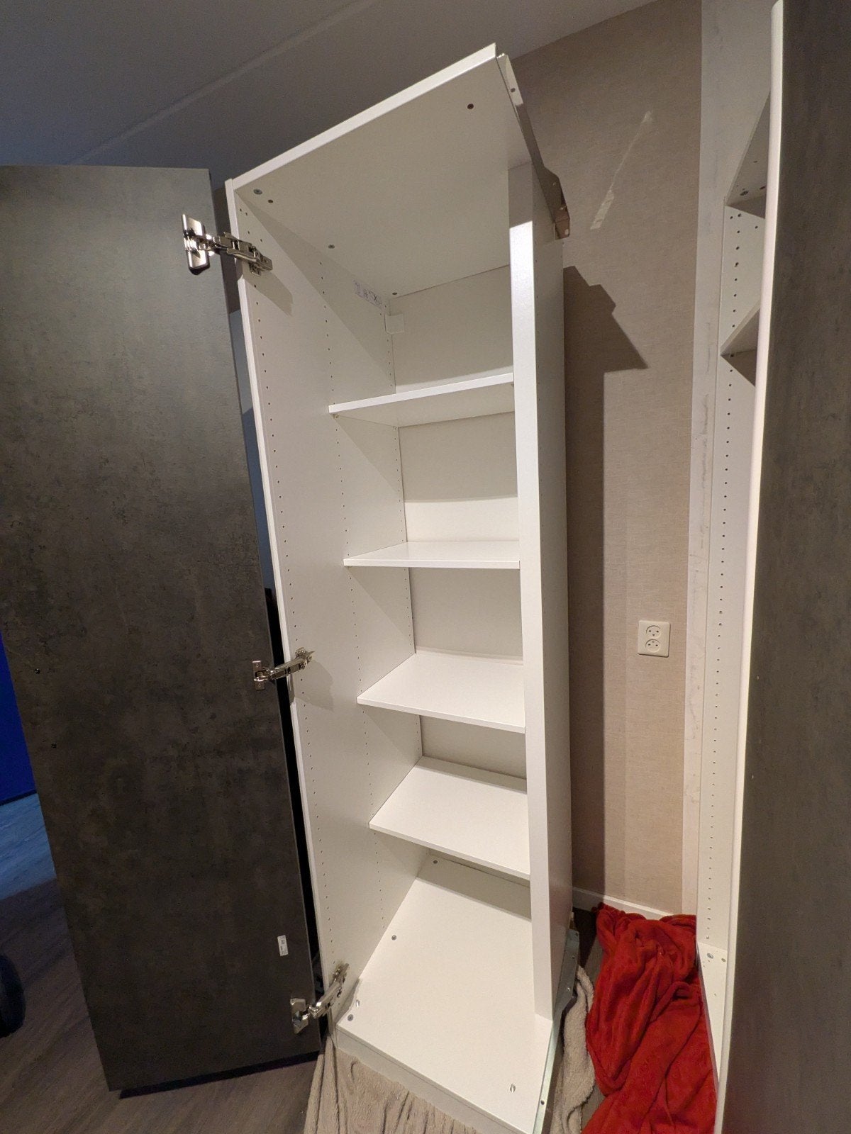 hoek element pax kast, Ophalen, Met plank(en), Gebruikt, 200 cm of meer