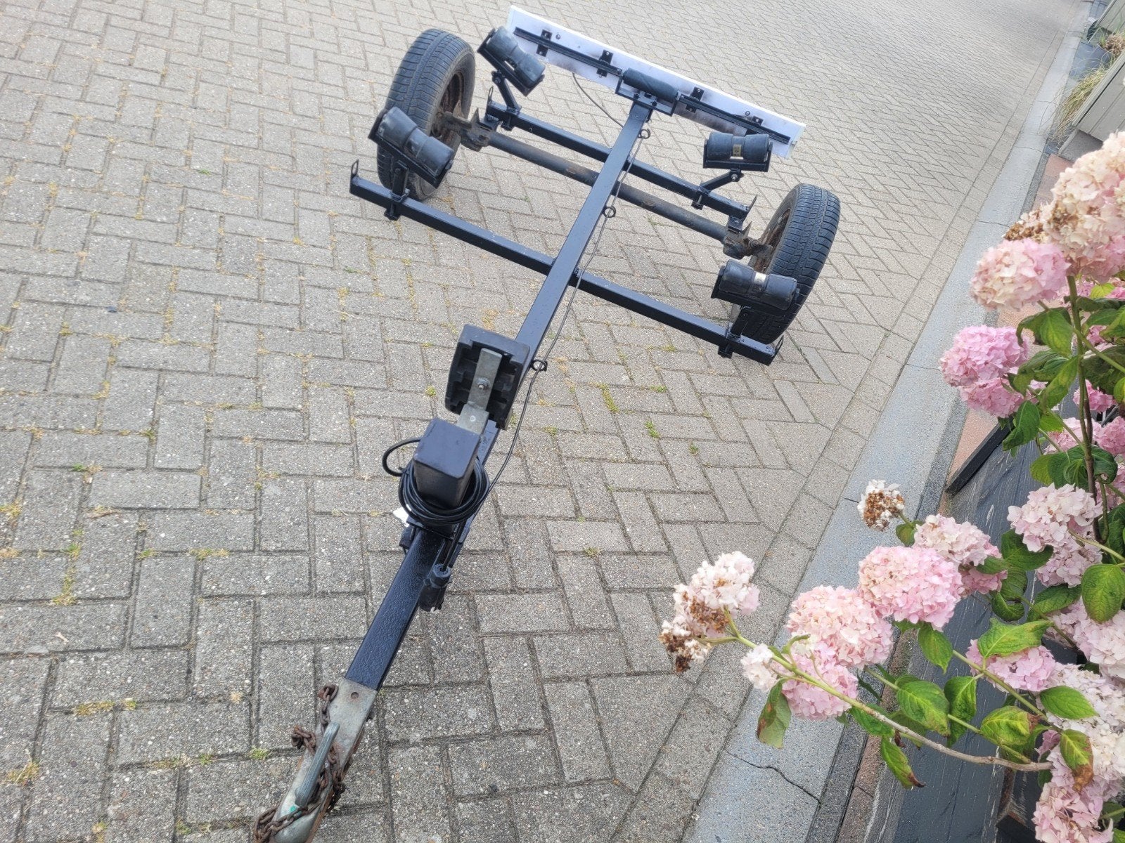 Handig trailertje, Watersport en Boten, Ophalen, Gebruikt, Overige typen