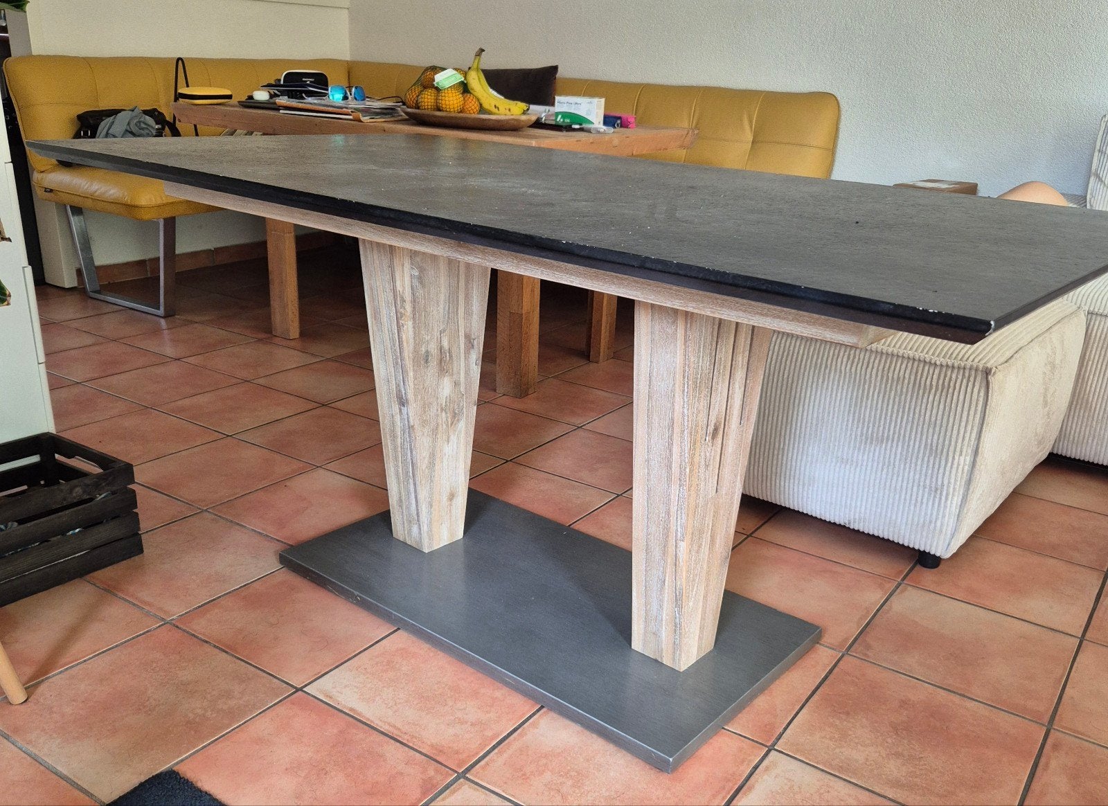 Eettafel, Ophalen