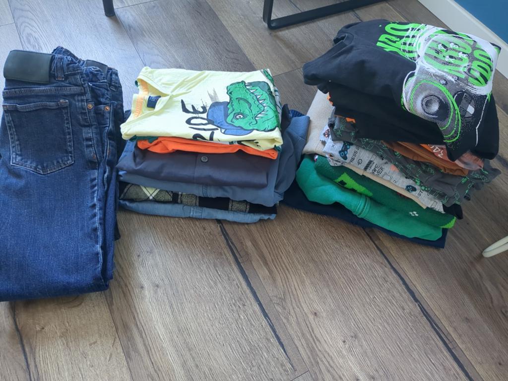 Mooi jongenskleding pakket 134-140 zomer en winter kleding, Ophalen of Verzenden, Zo goed als nieuw, Maat 140