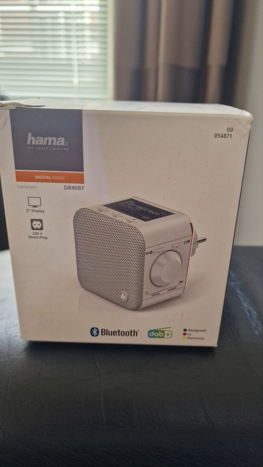 Hama DR40BT Digitale Radio met Bluetooth en DAB+, Ophalen of Verzenden, Nieuw, Radio