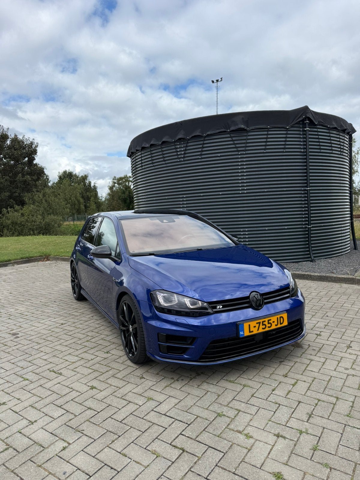 Volkswagen Golf 2.0 TSI R 221KW 4MOTION DSG 2015 Lapiz Blue, Automaat, Zwart, 4 cilinders, 1984 cc