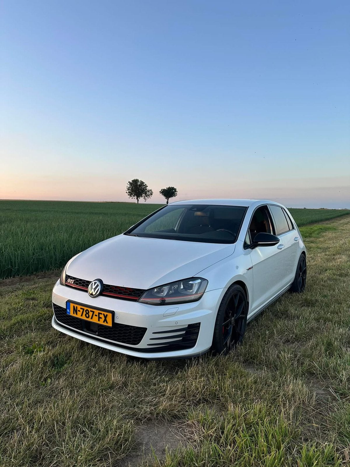 Golf 7 GTI Perf | Carbon l Eventuri | 8R velgen, Euro 6, 4 cilinders, 1984 cc, Wit