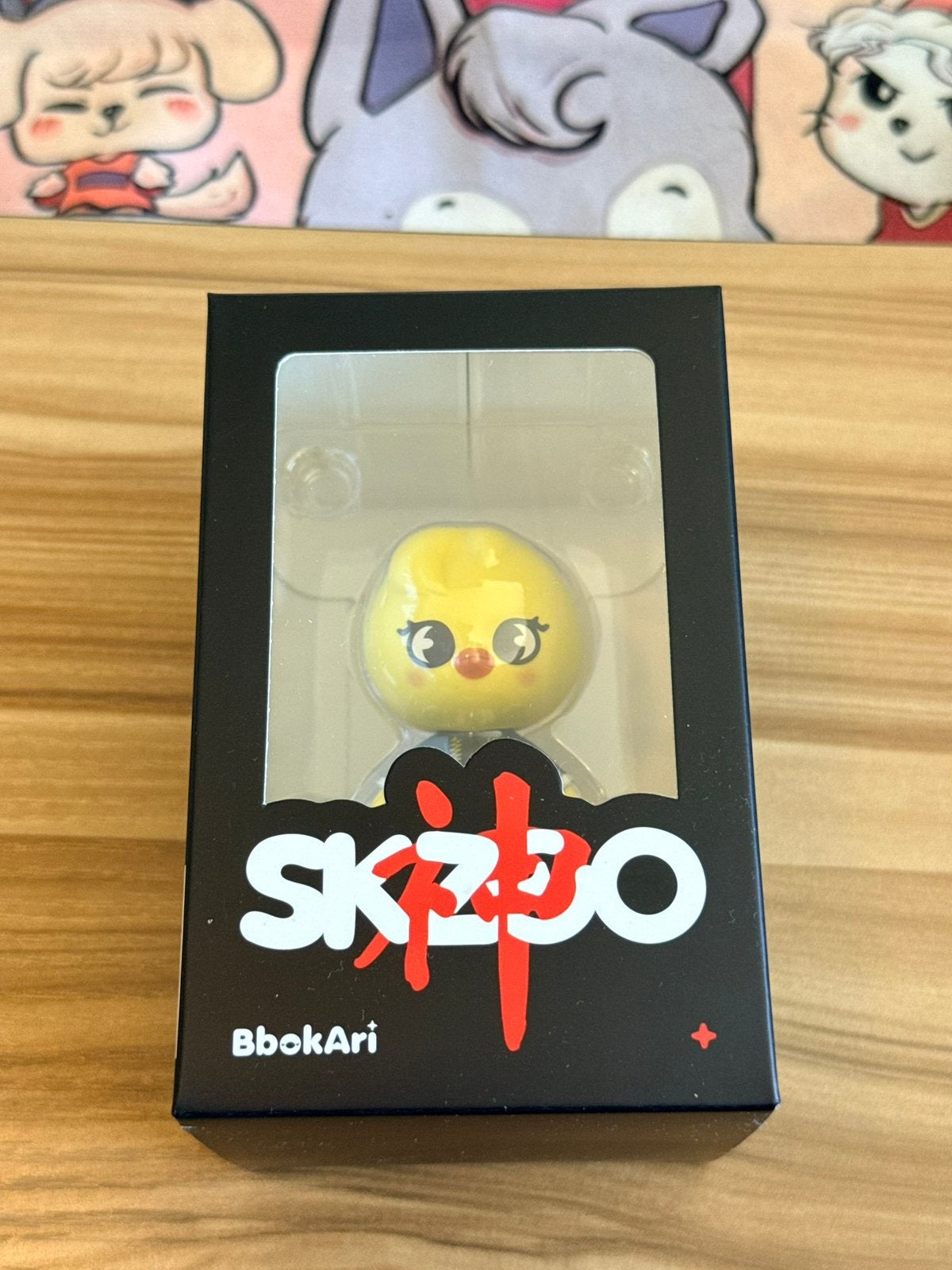 Stray Kids officieel BbokAri Felix skzoo figure, Ophalen of Verzenden, Zo goed als nieuw, Foto of Kaart