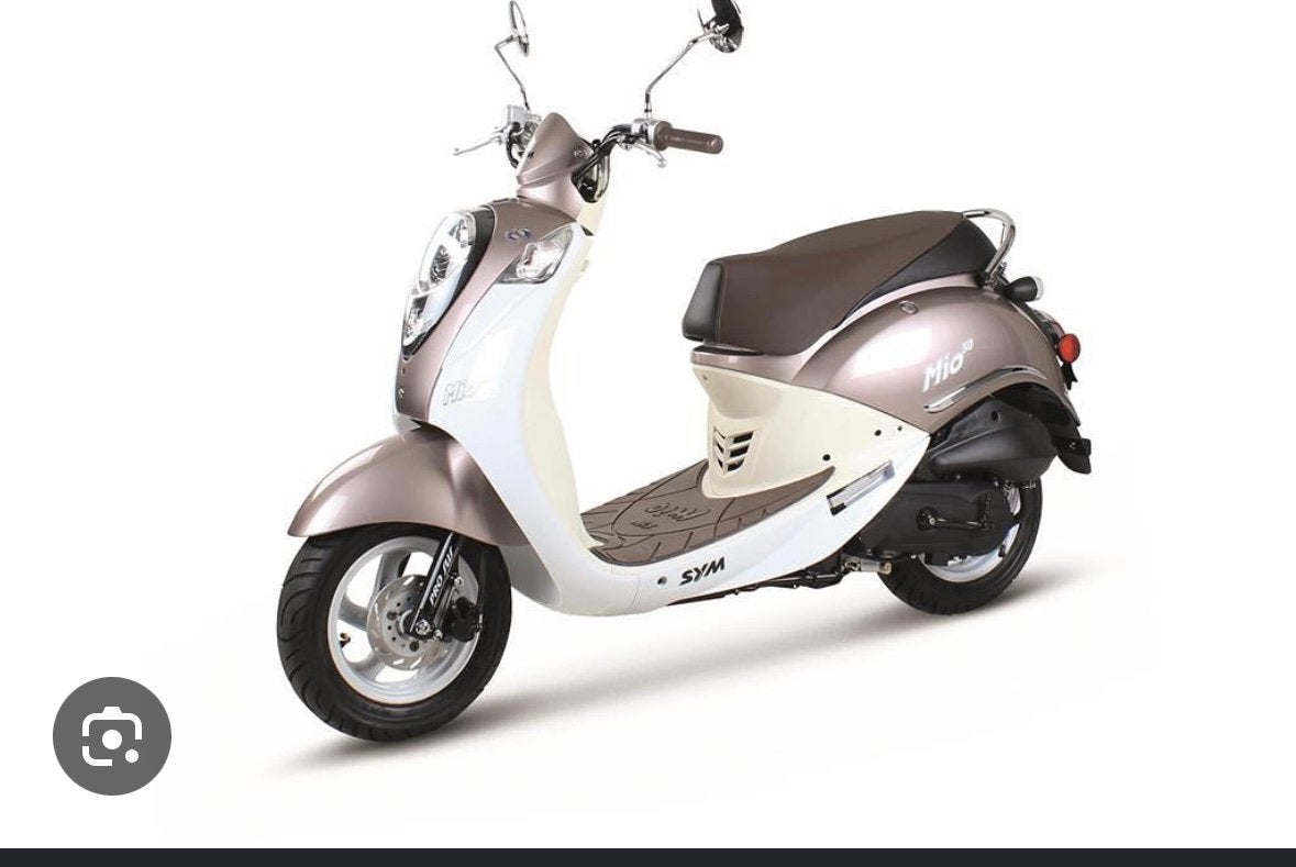 Gezocht sym mio 100 100cc, Ophalen, Zo goed als nieuw, Benzine, Mio