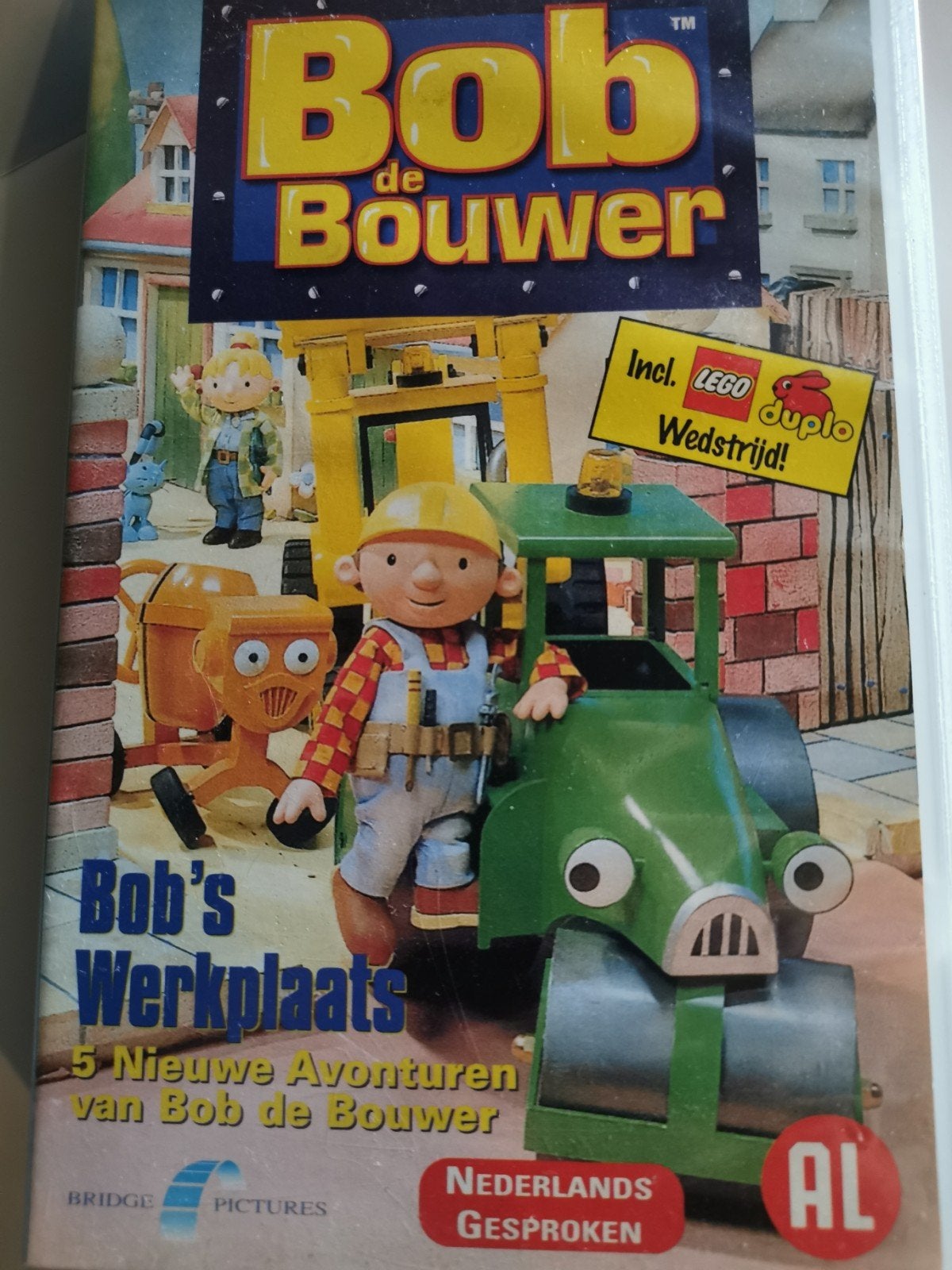 Bob de Bouwer VHS, Cd's en Dvd's, VHS | Kinderen en Jeugd, Alle leeftijden, Ophalen of Verzenden, Zo goed als nieuw