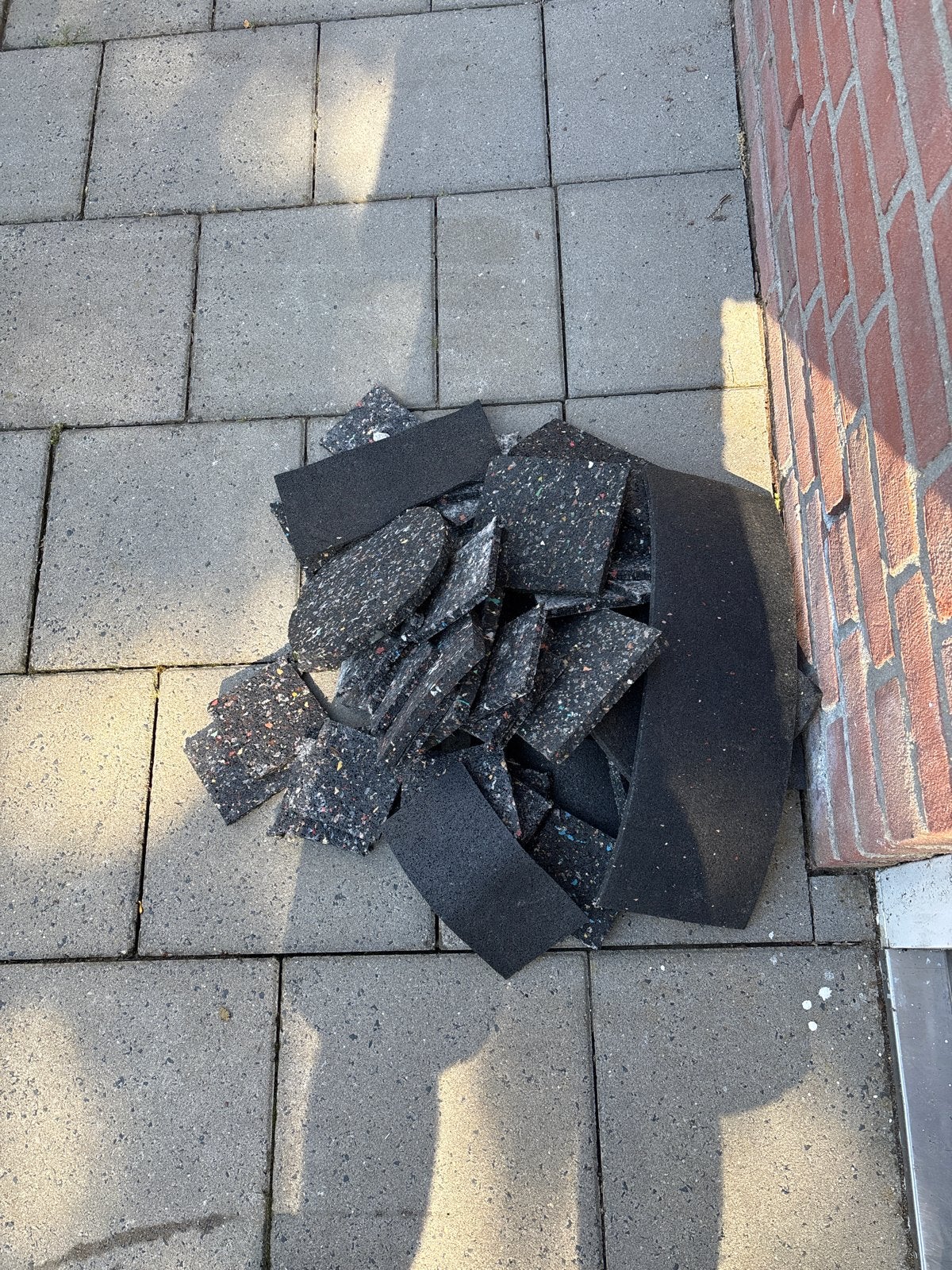 Tegeldragers - Rubberen tegeldragers, Ophalen, Gebruikt, Overige typen, Rubber