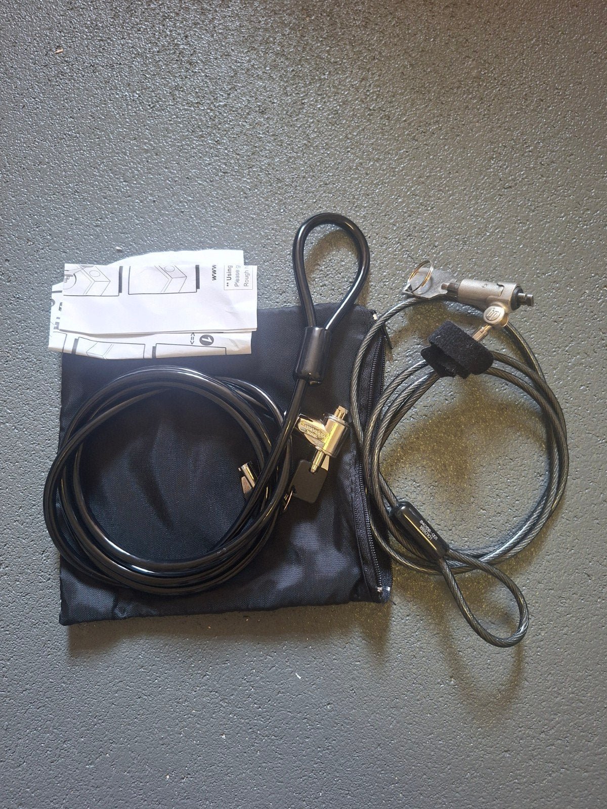 Nieuw Kabelslot met sleutel voor laptop of fiets, Ophalen, Nieuw