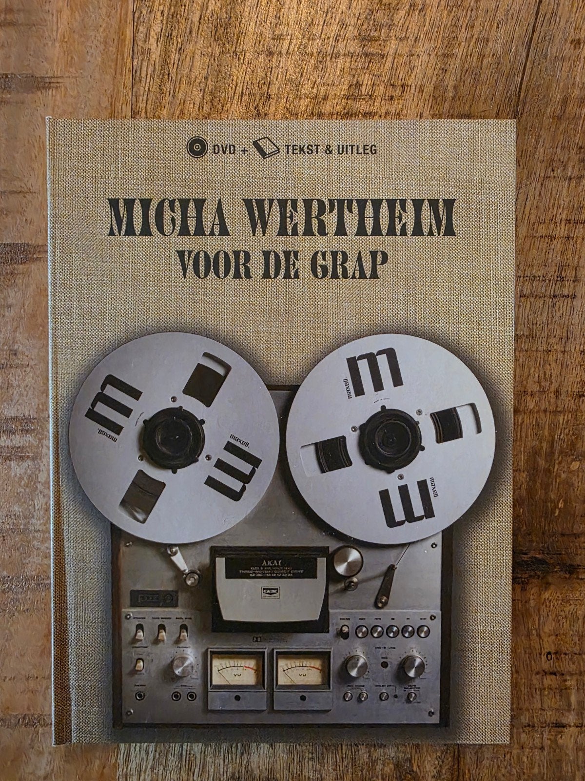 Micha Wertheim - Voor De Grap DVD (met boekje), Ophalen of Verzenden