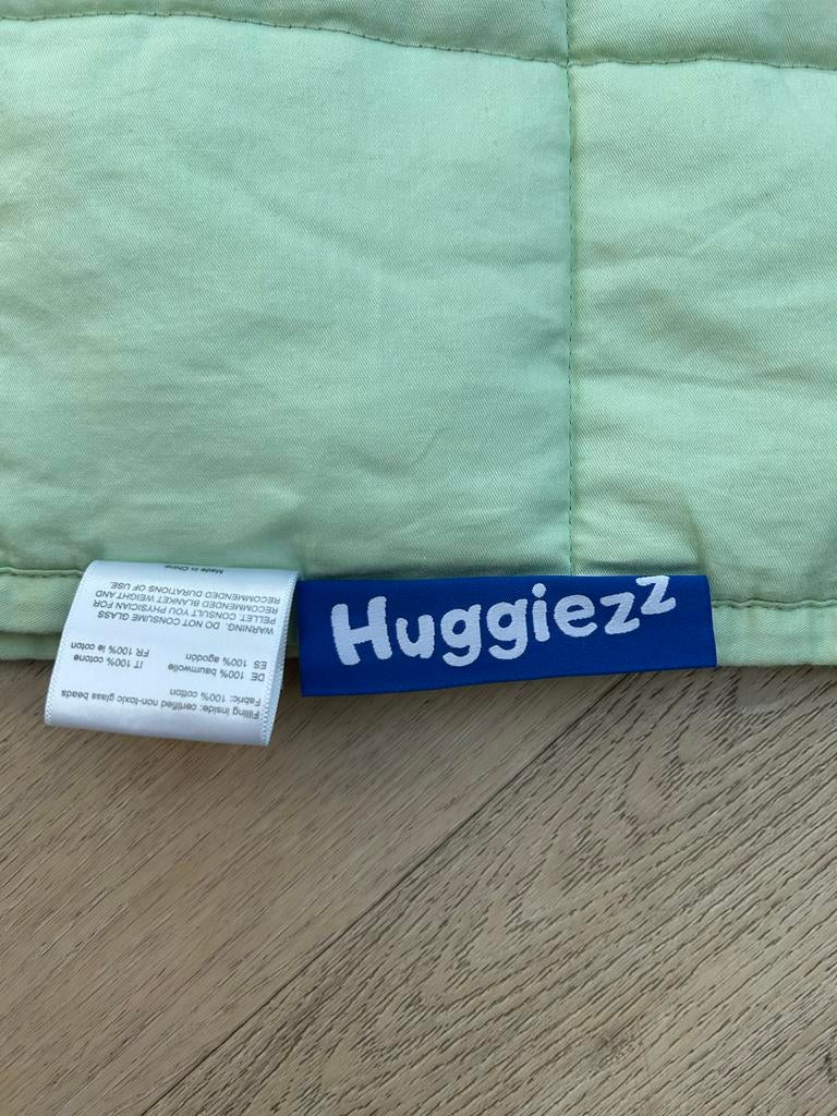Verzwaringsdeken Huggiezz - Comfort en Rust, Eenpersoons, Ophalen of Verzenden, Grijs, Deken of Dekbed