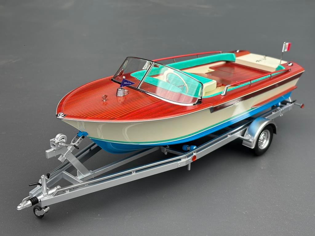 Riva boot blu sea interieur Mitica 1:18 NIEUW ! C4F, ., Nieuw, Ophalen of Verzenden, Mitica