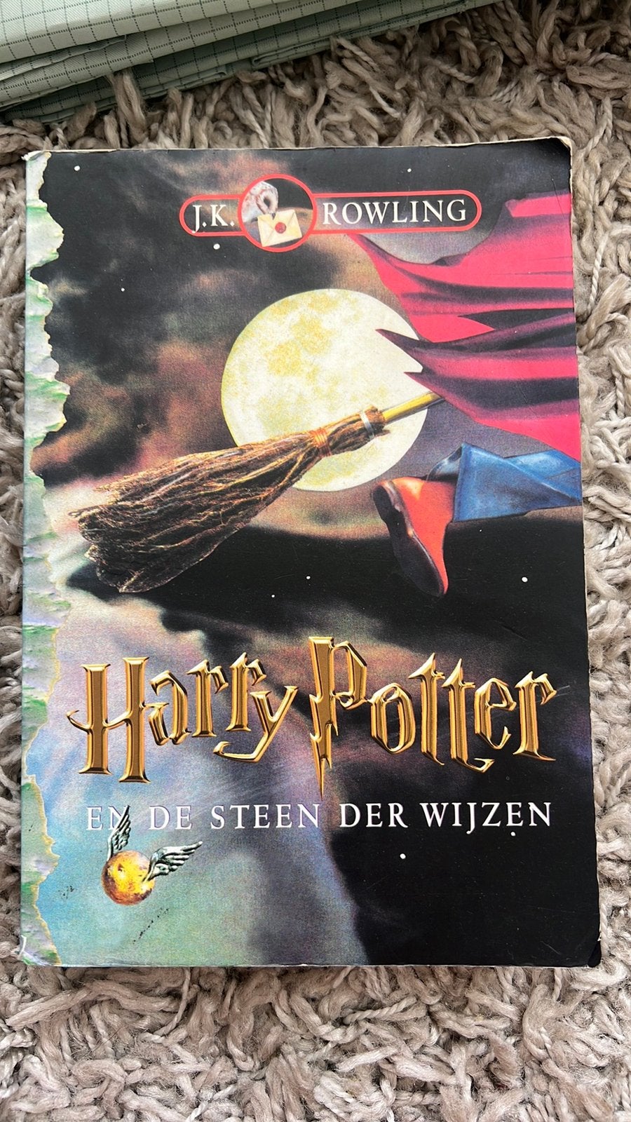 Harry potter en de steen der wijzen, Verzamelen, Ophalen, Zo goed als nieuw, Boek of Poster