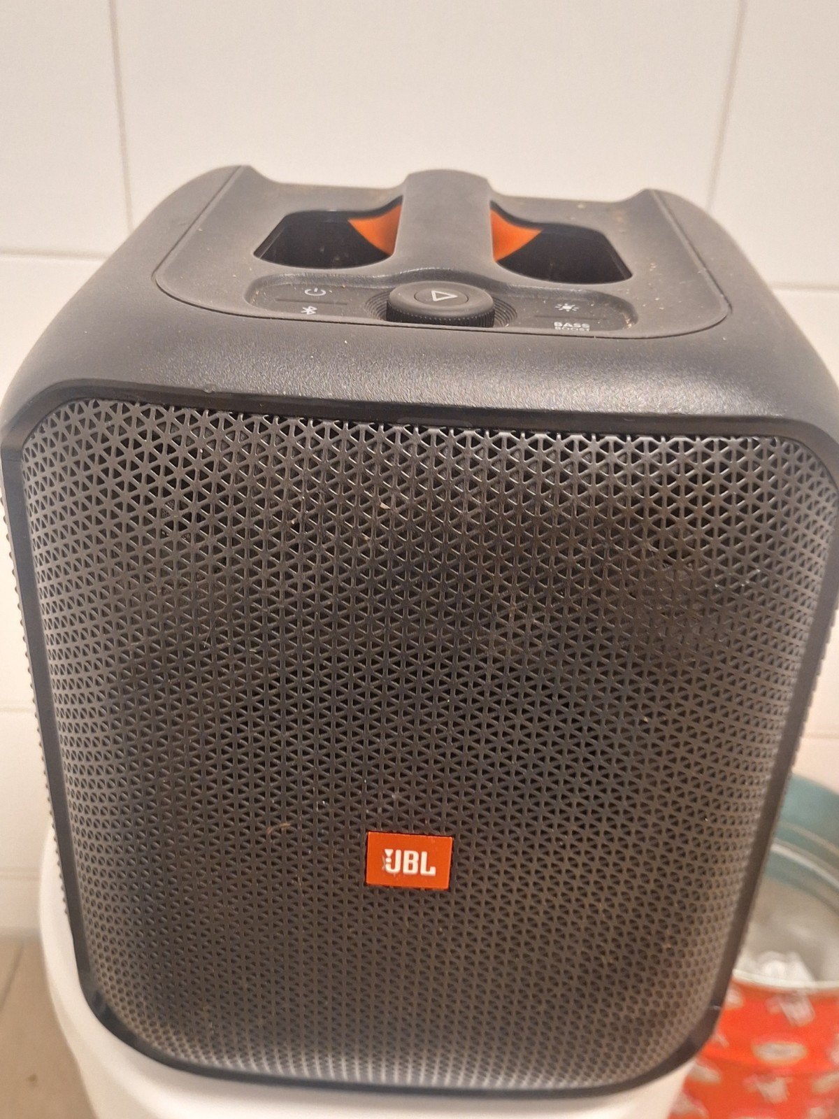 JBL Partybox On-The-Go Draagbare Bluetooth Speaker, Gebruikt, JBL, Overige typen, Ophalen of Verzenden