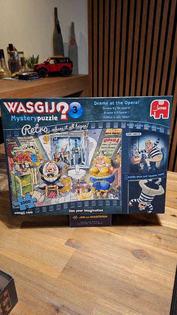 5 Wasgij puzzels 1000st, Ophalen of Verzenden, 500 t/m 1500 stukjes, Gebruikt, Legpuzzel