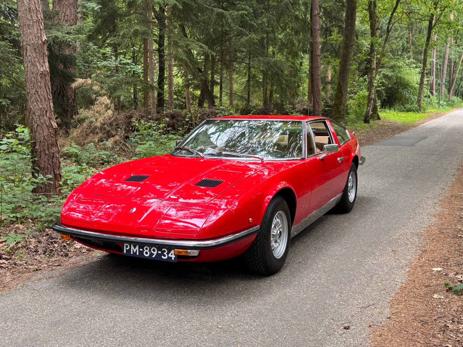 Maserati Indy 4.7 V8, 1971, professioneel gerestaureerd, Auto's, Maserati, 290 pk, Achterwielaandrijving, 4 stoelen, Leder