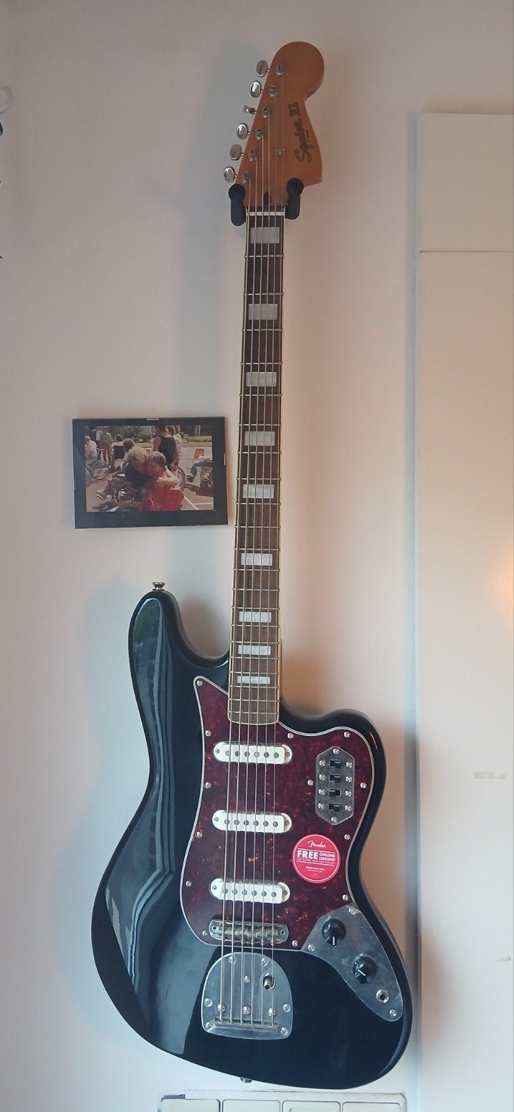 Bass Vi Bass six fender squire TOP Conditie, Muziek en Instrumenten, Ophalen, Zo goed als nieuw, Solid body, Fender