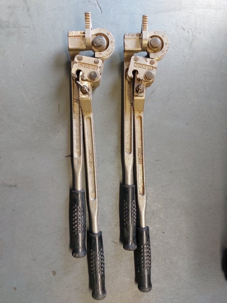 Ridgid 506 buigtang 3/8 inch. Buizenplooier pijpenbuiger., ., Ophalen of Verzenden, Zo goed als nieuw, .