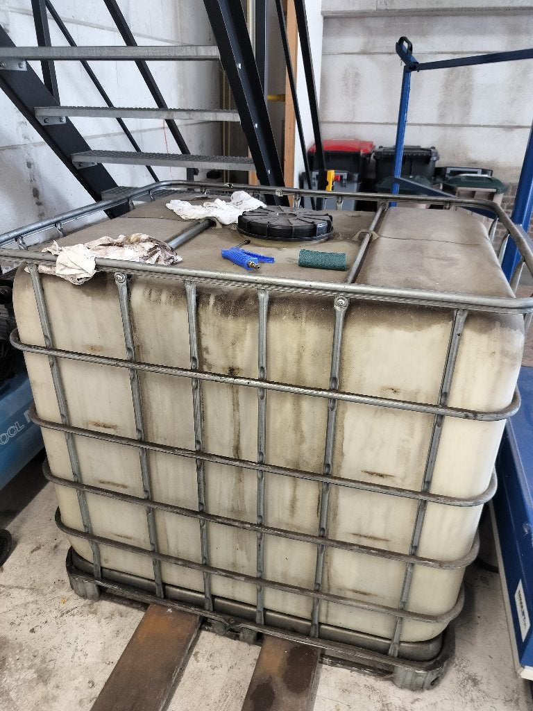 Water container, Ophalen, Gebruikt