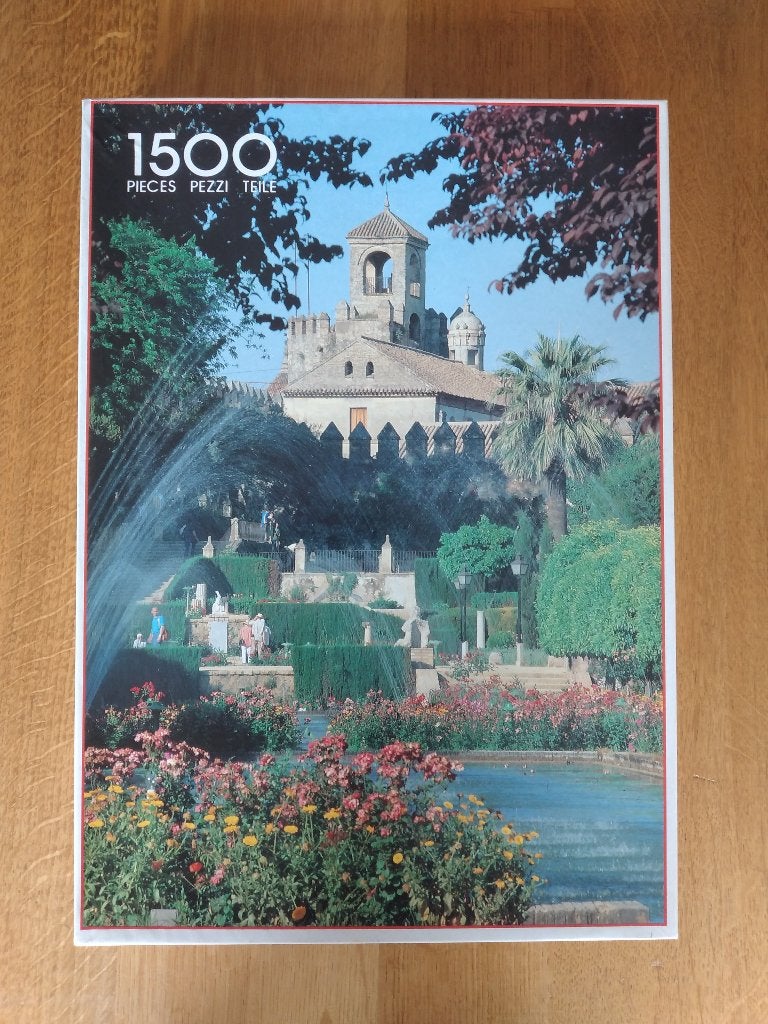 Puzzel - Spain, Cordoba., Ophalen of Verzenden, 500 t/m 1500 stukjes, Gebruikt, Legpuzzel