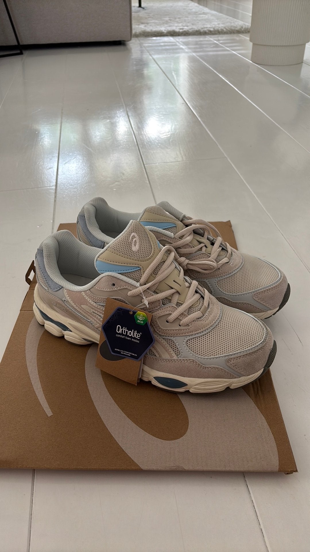 Asics sneakers maat 46, Wit, Nieuw, Ophalen of Verzenden, Sneakers of Gympen