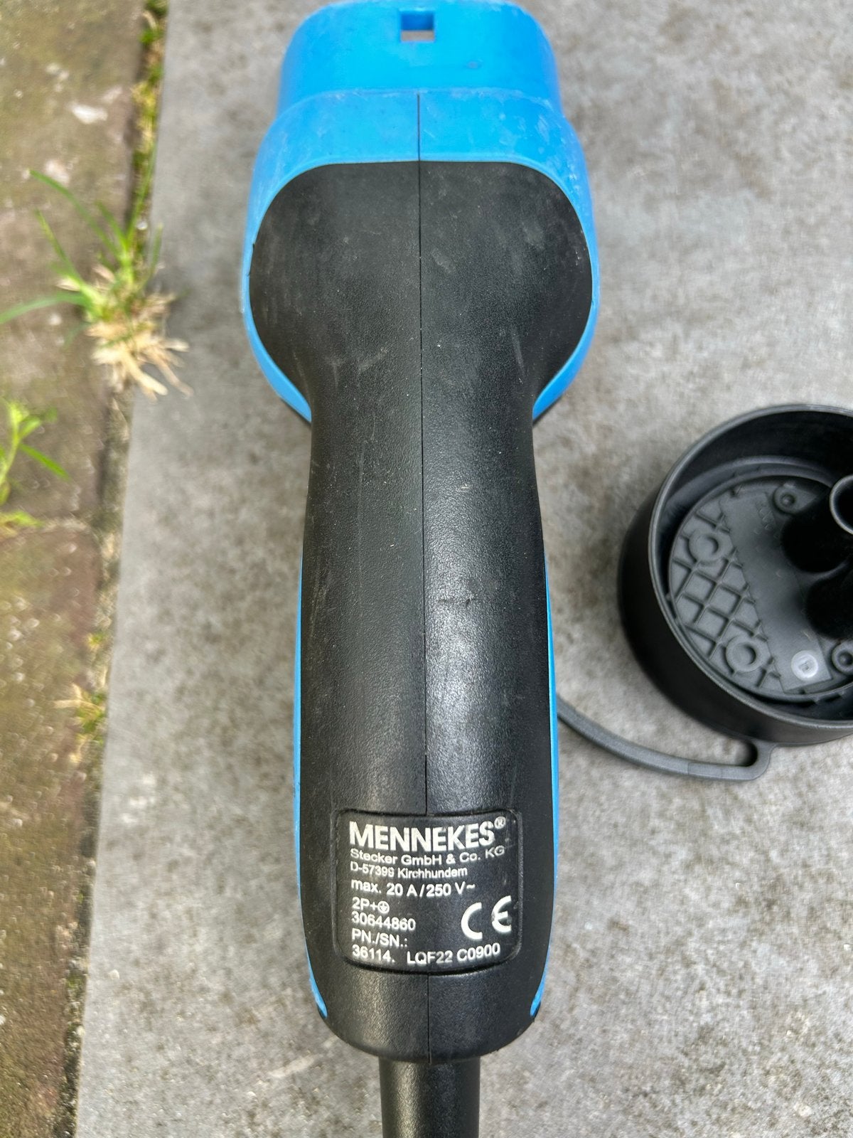 Mennekes Laadkabel Type 2 - 4 meter - 20A/250V, Ophalen, Gebruikt