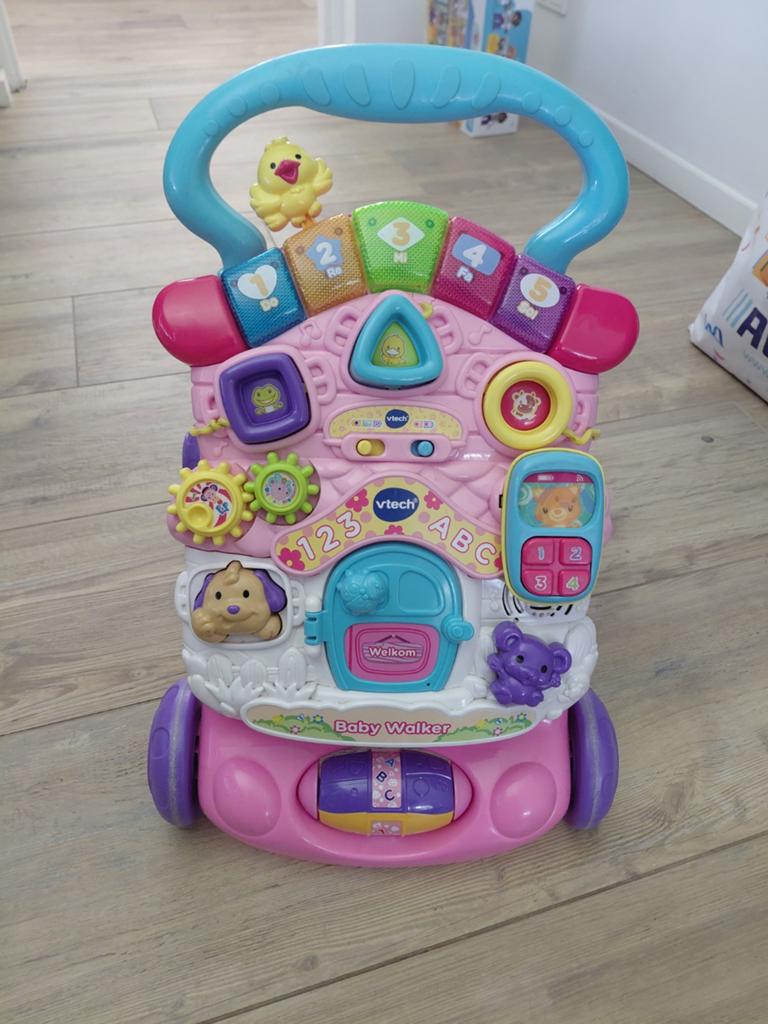 Vtech loopwagen, Kinderen en Baby's, Speelgoed | Vtech, Ophalen, Gebruikt, 6 maanden tot 2 jaar