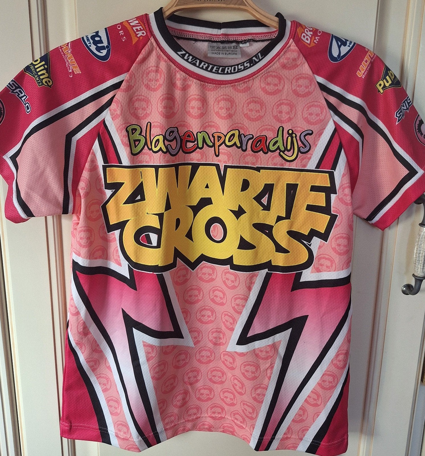 Zwarte Cross - Blagenparadijs shirtje, Ophalen of Verzenden, Gebruikt, Gebruiksvoorwerp
