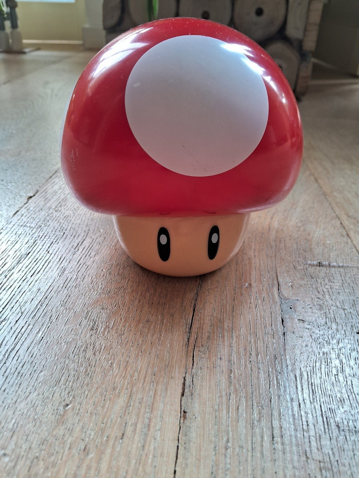 Super Mario Mushroom Lamp met Origineel Game Geluid, Overige merken, Kunststof, Ophalen of Verzenden, Zo goed als nieuw