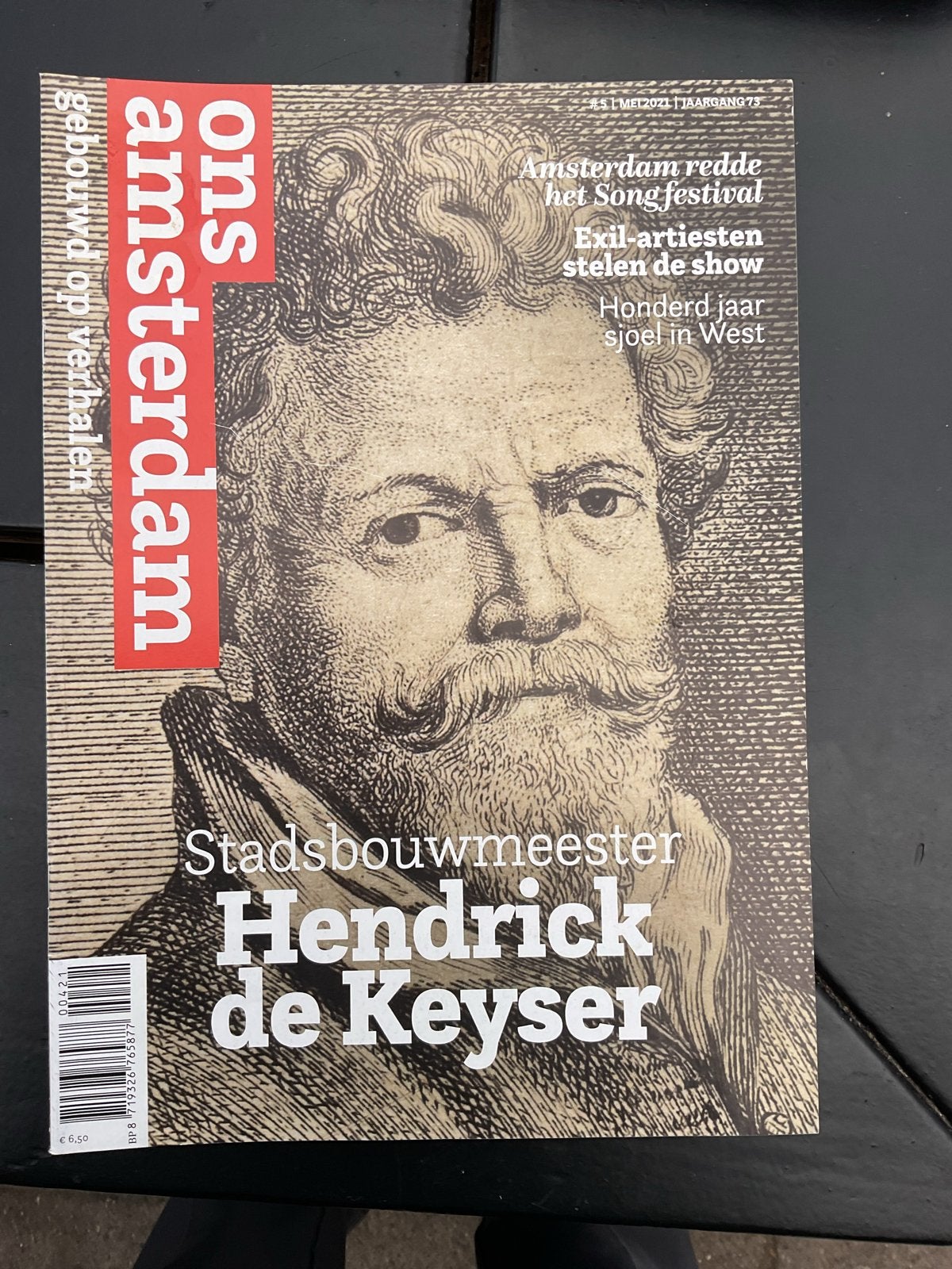 Ons Amsterdam Mei 2021 - Hendrick de Keyser, Verzenden, Zo goed als nieuw, Overige typen