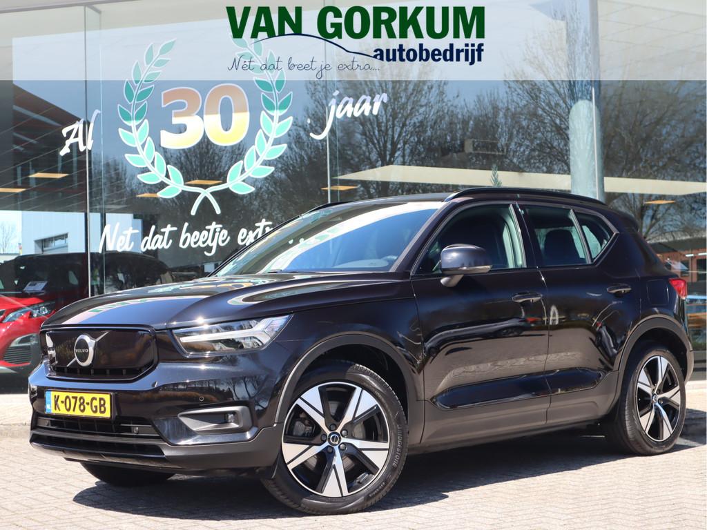 Volvo XC40 Recharge P8 AWD R-Design SOH 88,1% / Stoel-stuurv, Auto's, Volvo, Gebruikt, Zwart, 417 km, 40 min