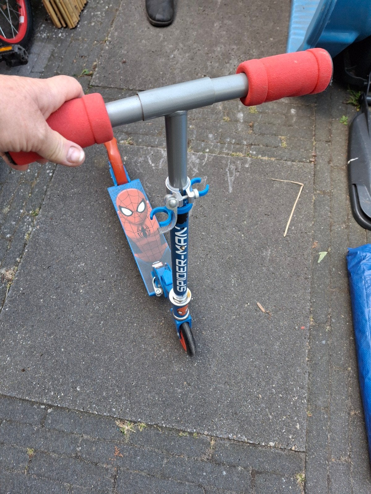 Spiderman step voor kinderen, Ophalen, Gebruikt, Gewone step, Spiderman