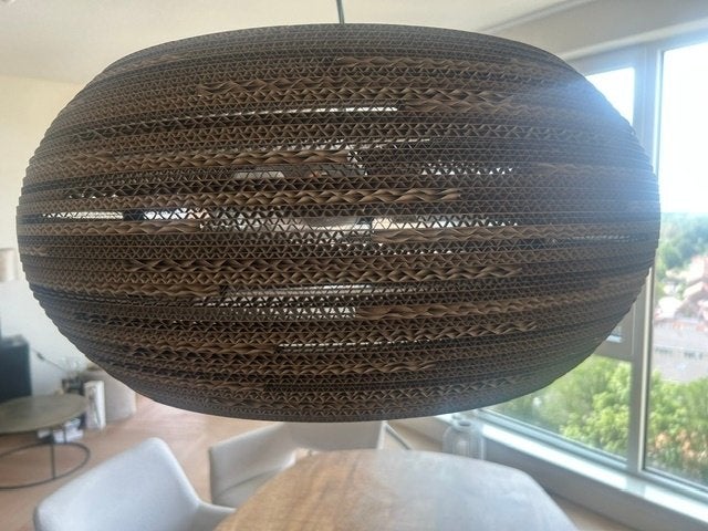 Ohio Hanglamp 61, Ophalen, Natuurlijk materiaal, Modern klassiek, Overige fittingen