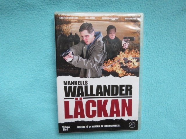 Zweedse DVD: Wallander - Läckan met o.a. Krister Henriksson, Cd's en Dvd's, Dvd's | Tv en Series, Vanaf 16 jaar, Ophalen of Verzenden