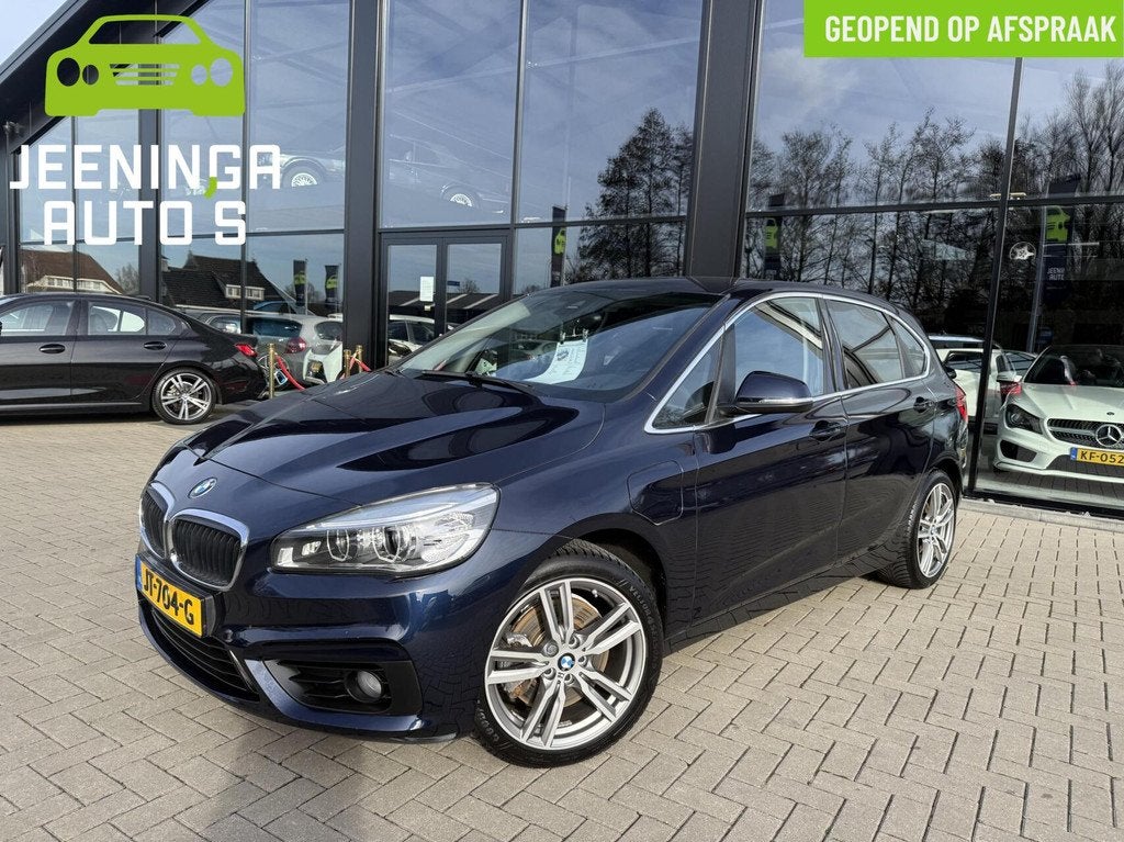 BMW 2-serie Active Tourer 225xe PlugInHybride M sport|Navi|C, Automaat, Gebruikt, Blauw, Bedrijf
