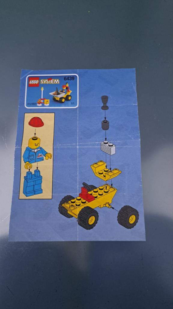 Lego System 6439: Compleet met boekje, zonder doos, Ophalen