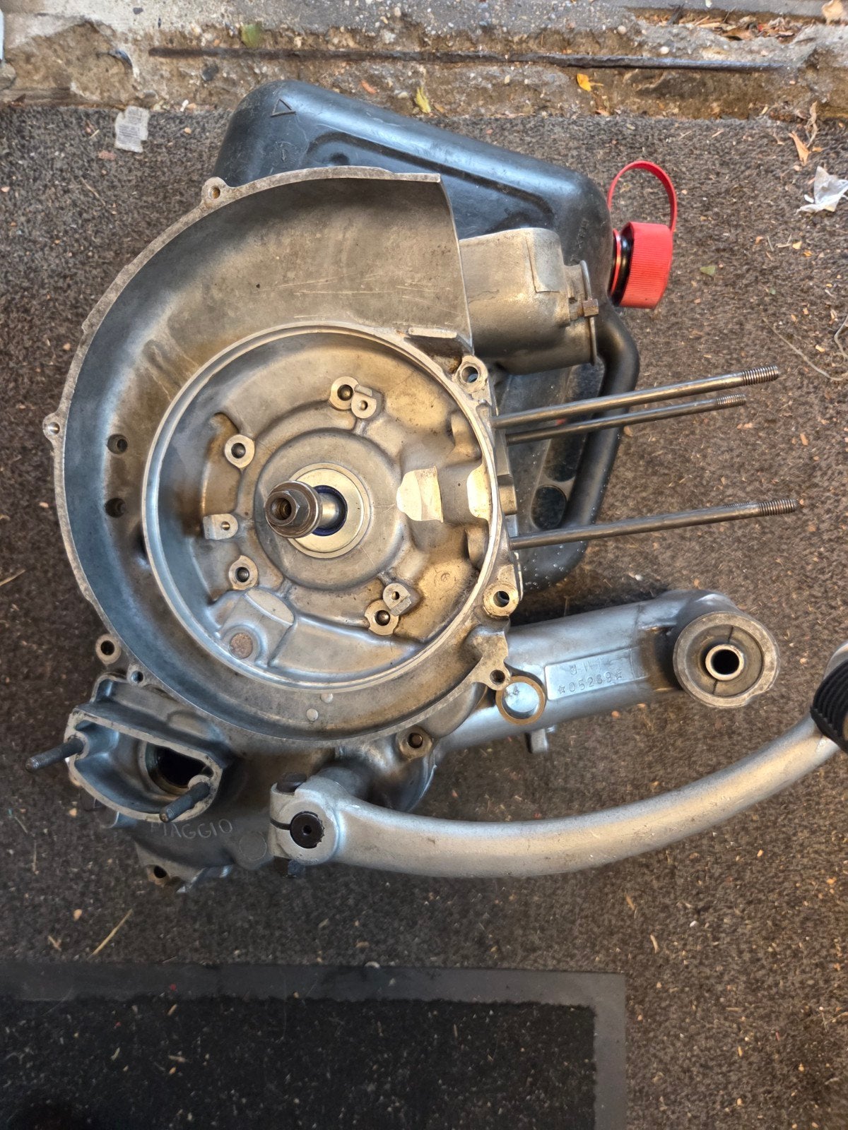 vespa 125cc super motor, Ophalen, Gebruikt