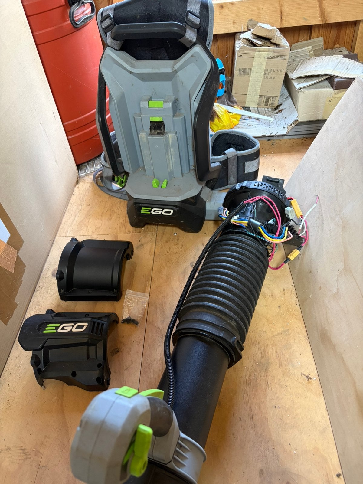 Ego LB600 bladblazer met defecte module, Ophalen of Verzenden, Zo goed als nieuw, Elektrisch