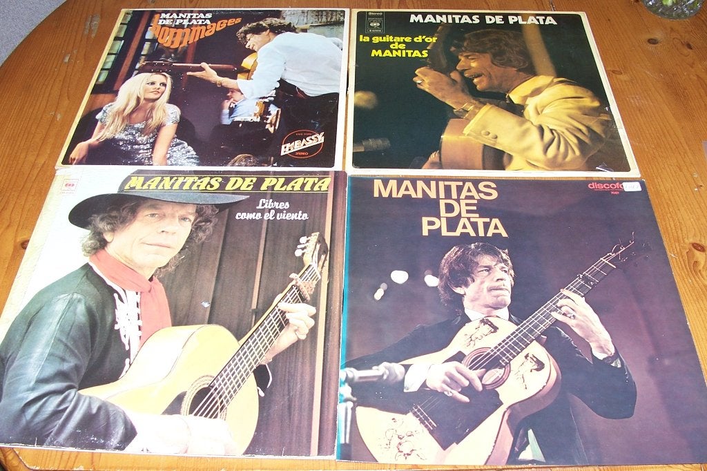 MANITAS DE PLATA 5 LP'S, Ophalen of Verzenden, 1970 - 1979, Gebruikt, 12 inch