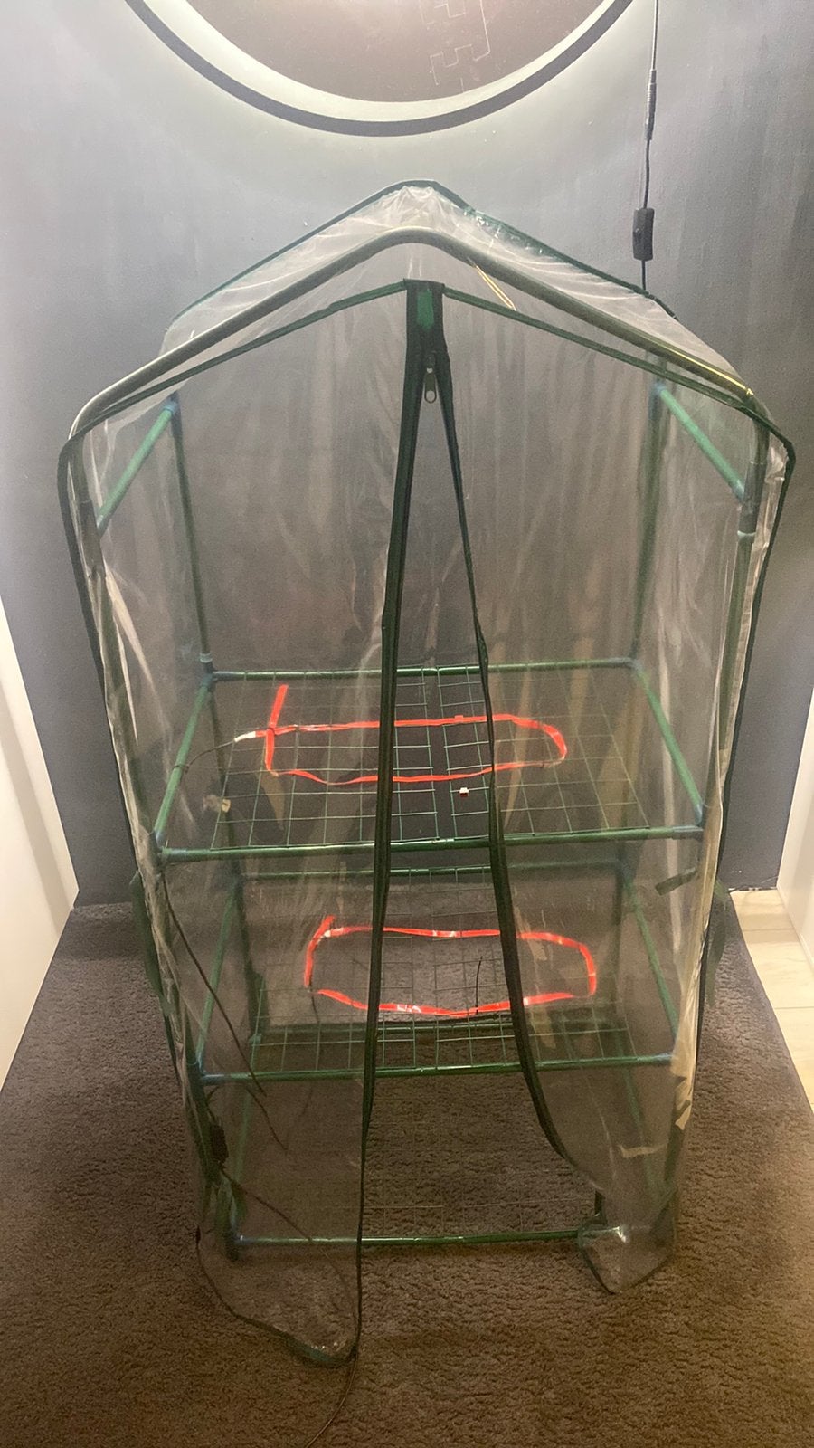Indoor/outdoor groeikas met licht, Ophalen, Kunststof, Overige typen