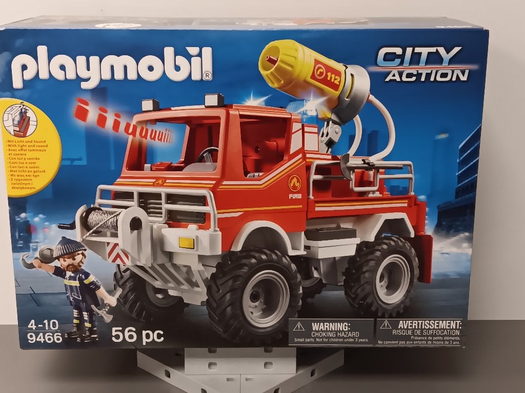 Playmobil 9466 Brandweer Truck 4x4 [NIEUW dichte doos] 29,95, Verzenden, Nieuw, Complete set