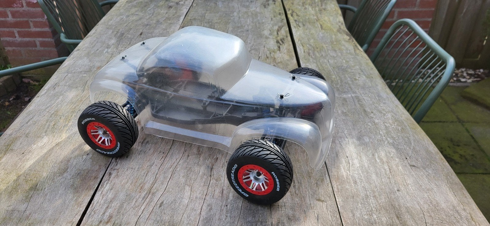 LRP RC auto chassis, Ophalen of Verzenden, Auto onroad