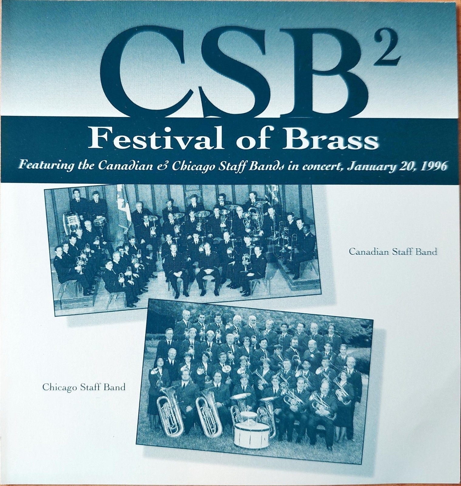 CSB² Festival of Brass - Canadian & Chicago Staff Bands, Gebruikt, Overige componisten, Ophalen of Verzenden, Orkest of Ballet