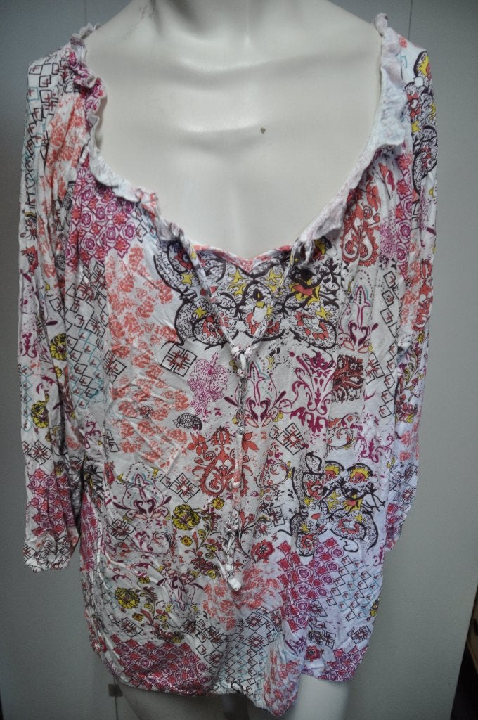 AS83 Sheego Shirt maat 54 / 56, Ophalen of Verzenden, Zo goed als nieuw, Overige kleuren, Shirt of Top