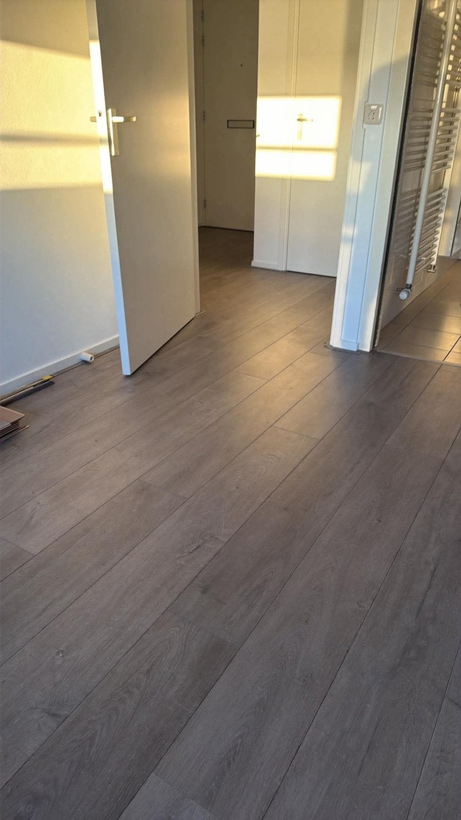 60m² laminaatvloer met houten plinten - Quick Step Capture, Ophalen, Gebruikt, 10 m² of meer, Hout