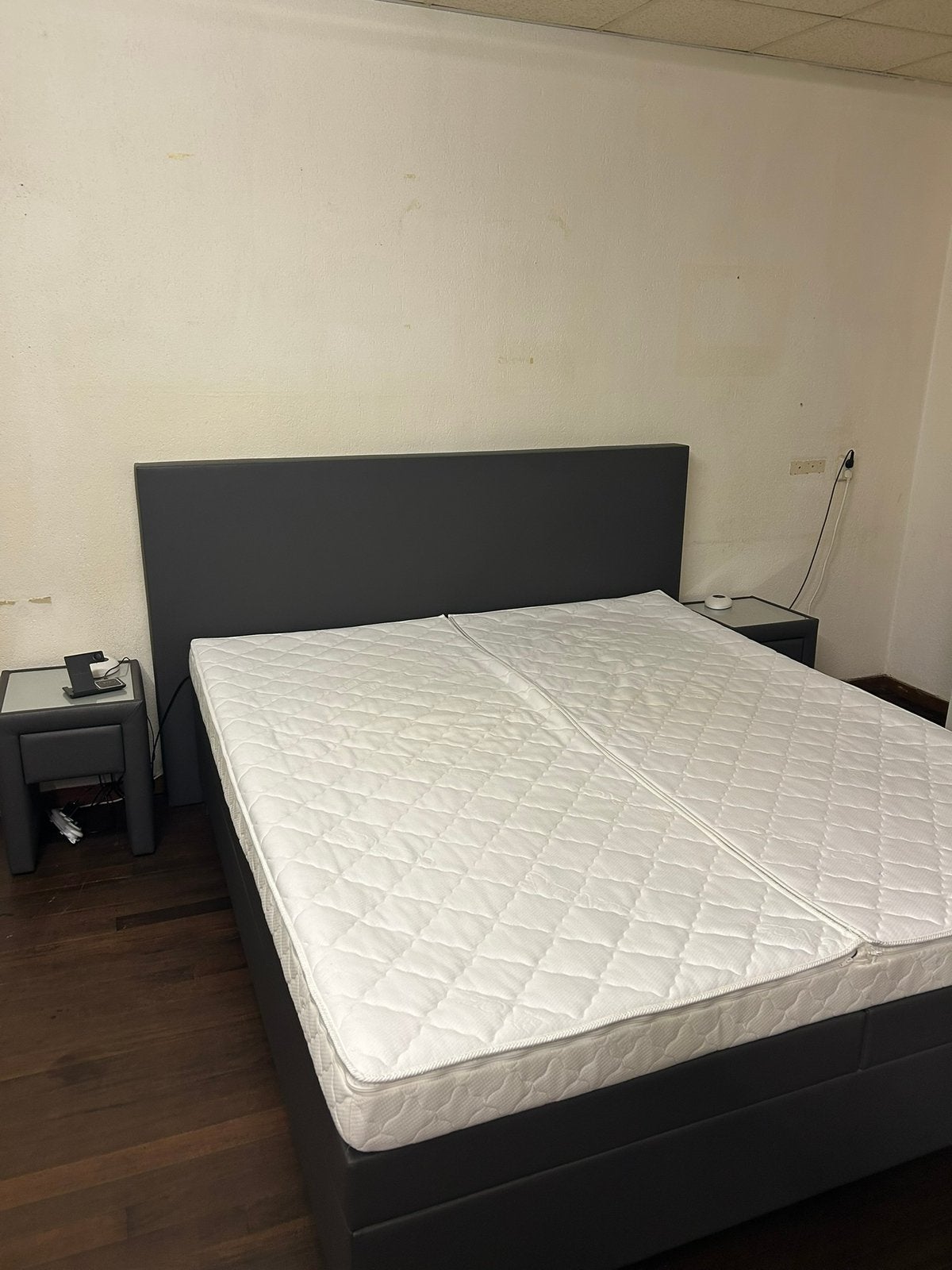 Waterbed boxspring, Ophalen, Gebruikt, 210 cm, Tweepersoons