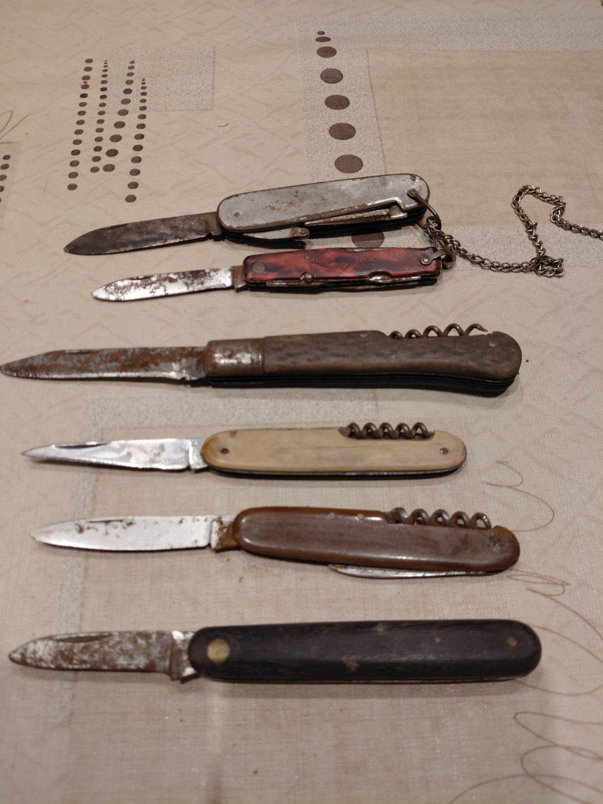 vintage zakmessen, Ophalen of Verzenden