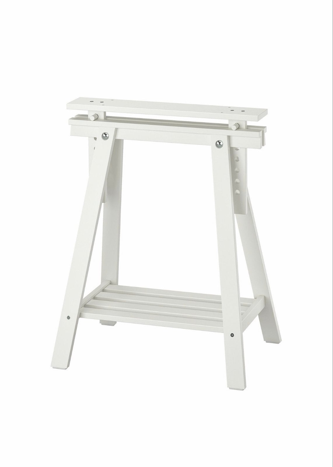IKEA trestle schraag wit - table legs x2, Ophalen, Tafelpoot, Minder dan 50 cm, Gebruikt