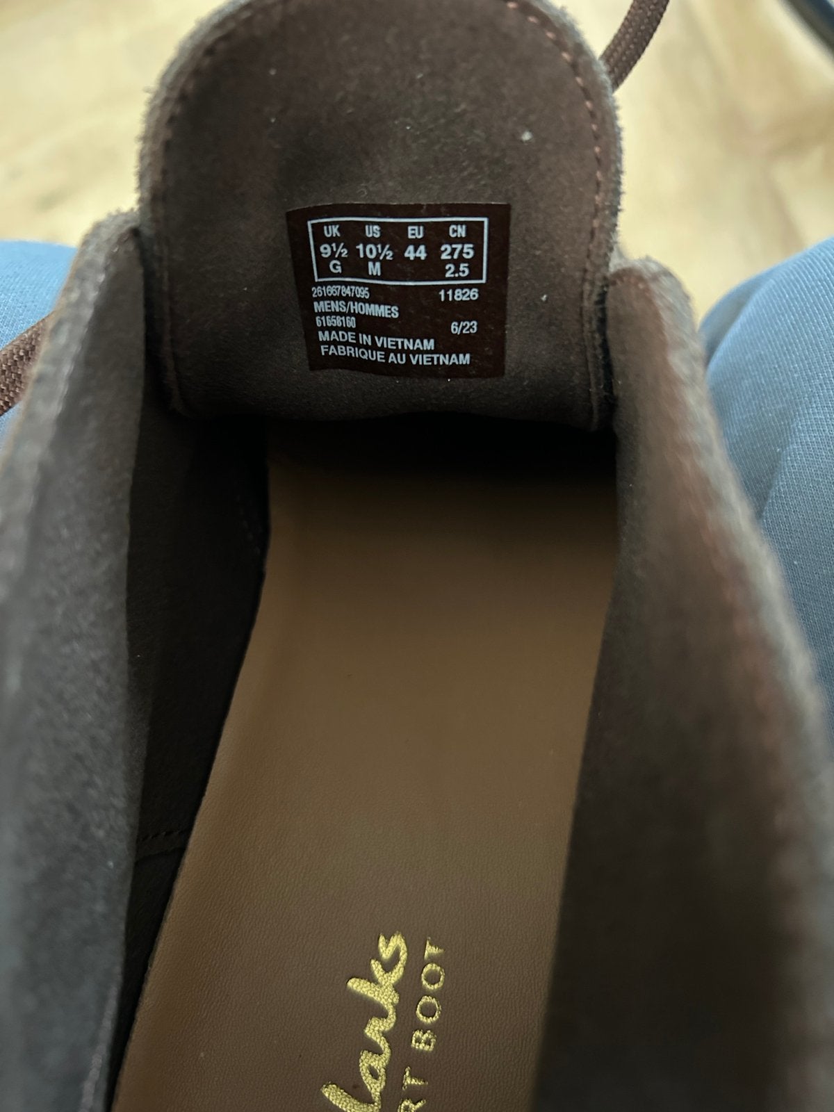 Clarks Originals Desert Boots Brown nieuw maat 44, Kleding | Heren, Bruin, Boots, Nieuw, Ophalen of Verzenden